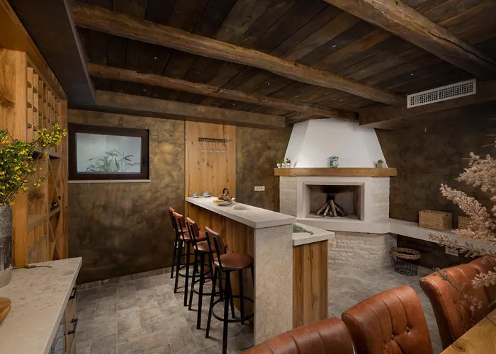 Luxury Glabrova With Pool And Sauna Near The Sea On Krk Island