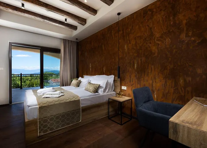 别墅 Luxury Glabrova With Pool And Sauna Near The Sea On Krk Island Gostinjac